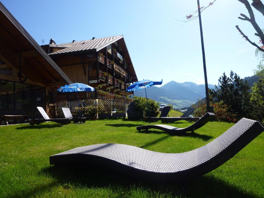 Hotel Le Ferraillon Abondance Exterior foto